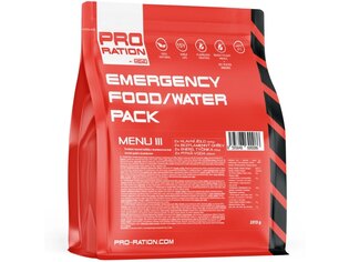 Pro Ration® Emergency Food / Water, MENU III