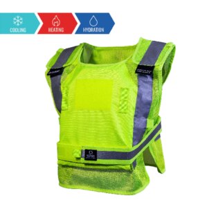 Qore Performance® HiVis ICEPLATE® Gen 3 Safety Vest