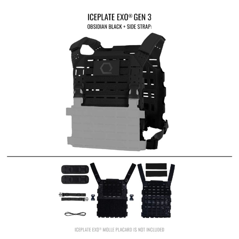 Qore Performance® ICEPLATE EXO® Gen 3 Plate Carrier