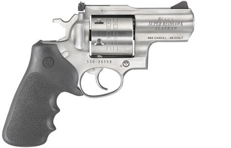 Revolver Super RedHawk Alaskan Ruger® / 6 rounds, caliber .454 Casull
