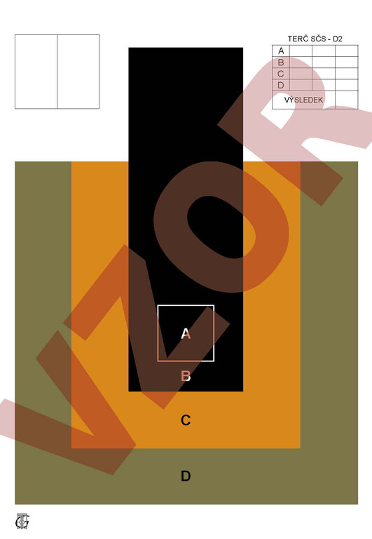 Rigad® Pistol Target Parrot D2 / 10 pcs
