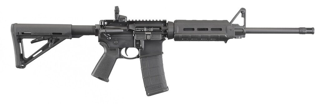 Ruger® AR-556 MOE self-loading rifle / 30 rounds, caliber 5.56 NATO / 223 Rem