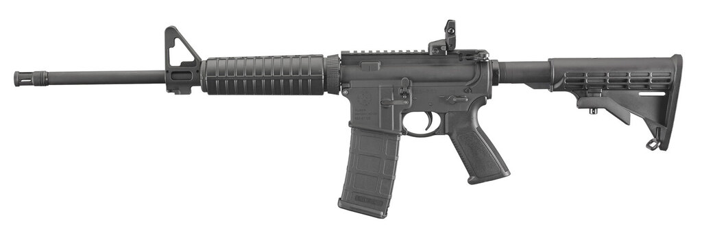 Ruger® AR-556 semi-automatic rifle / 30 shots, caliber 5.56 NATO / 223 Rem