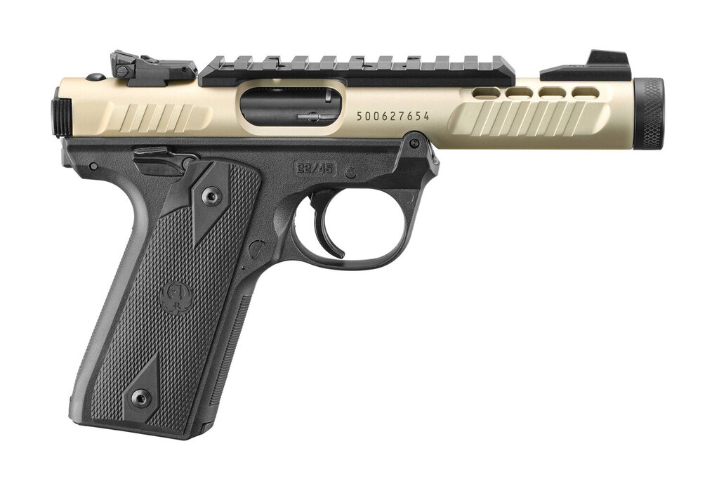 Ruger MARK IV 22/45 Lite pistol / 10 +1 rounds, caliber .22LR