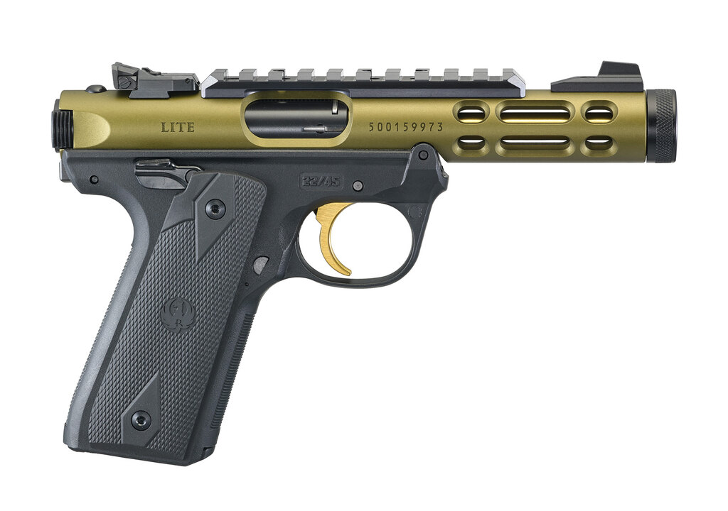 Ruger® MK IV 22/45 Tactical pistol / 10 rounds, caliber .22LR