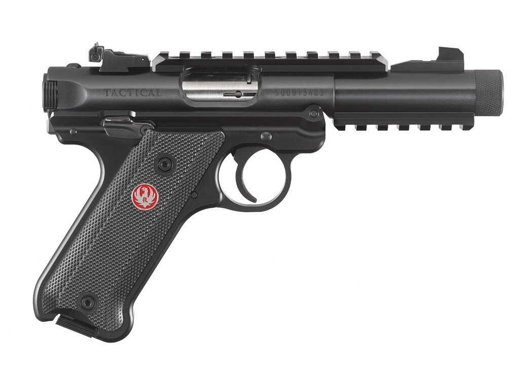 Ruger® MK IV Tactical pistol / 10 rounds, caliber .22LR