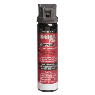Sabre Red® Crossfire MK-4 defense spray, stream