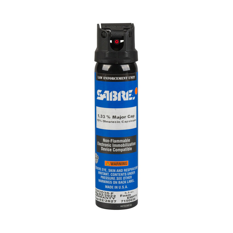Sabre Red® MK-4 defense spray, foam