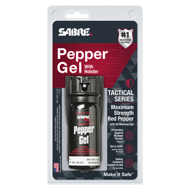 Sabre Red® Tactical defense spray, gel
