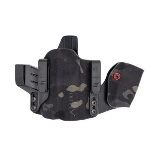 Safariland® Incog X® IWB RDS Holster with Magazine Carrier for Glock 17 / 19 w/ Weapon Light & Red Dot
