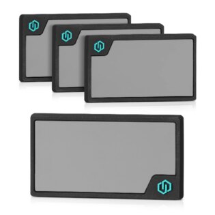 Savior® Write-On Magnetic ID Patches, 4-Pack