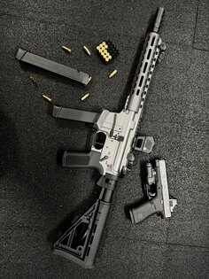 Schmeisser® AR15-9 Dynamic PCC 10.5" semi-automatic rifle / caliber 9mm
