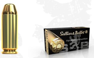 Sellier & Bellot® FMJ cartridges / 10 mm Auto / 11.7 g - 180 grs / 50 pcs
