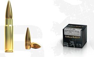 Sellier & Bellot® FMJ cartridges / .300 AAC / 9.55 g - 147 grs / 100 pcs