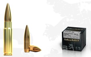 Sellier & Bellot® FMJ cartridges / .300 AAC Subsonic / 13 g - 200 grs / 100 pcs