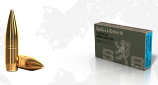 Sellier & Bellot® FMJ cartridges / .300 AAC Subsonic / 13 g - 200 grs / 20 pcs