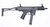 Semi-automatic rifle GHM9 G / caliber 9x19 B&T®