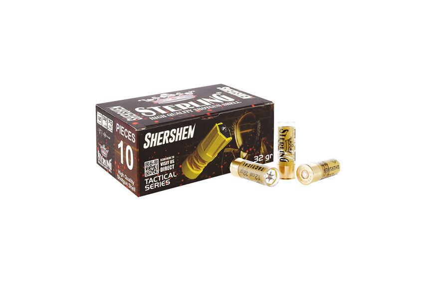 Shershen Sterling® Shotgun Shells / 12/70 / 32 gr / 10 pcs