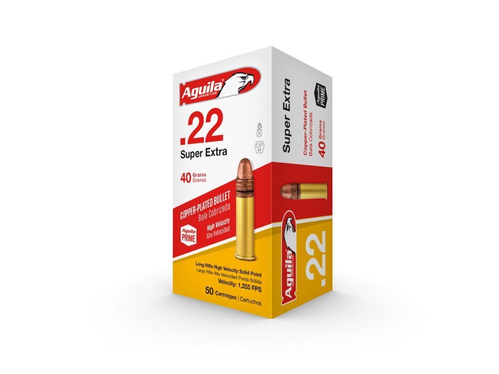 Small caliber ammunition Super Extra HV Aguila® / .22 LR / 40 grs / 50 pcs