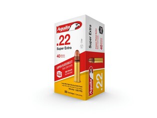 Small caliber ammunition Super Extra HV Aguila® / .22 LR / 40 grs / 50 pcs