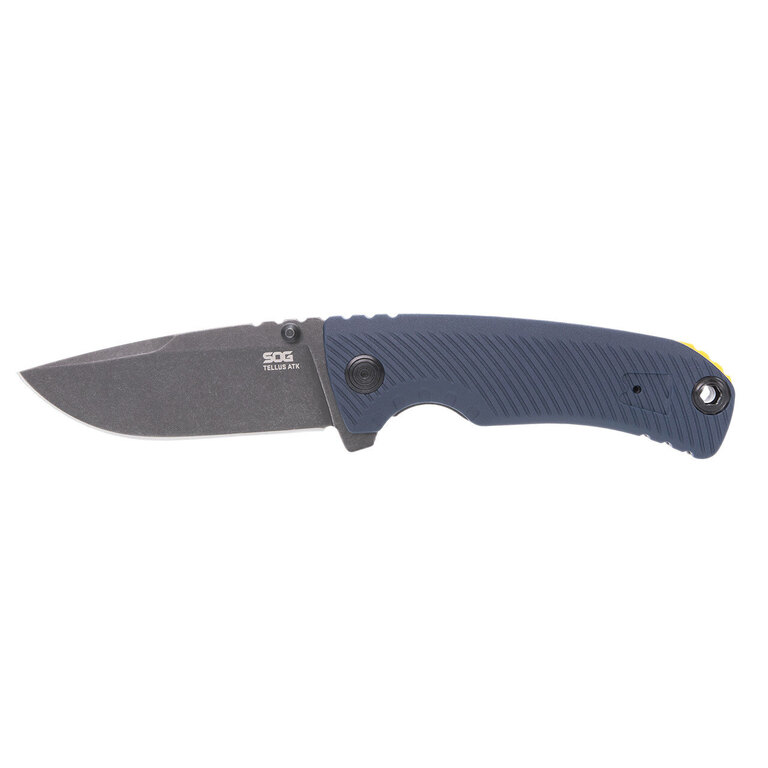 SOG® Tellus ATK Yellow folding knife