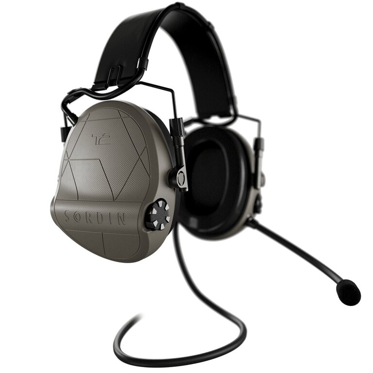 Sordin® Supreme T2 CC Headband Leather electronic headphones