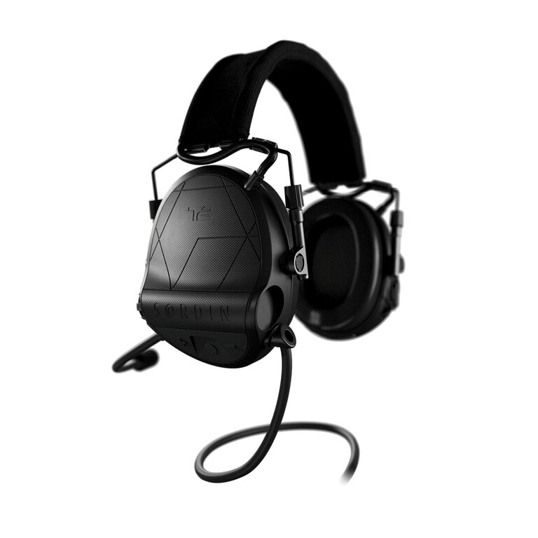 Sordin® Supreme T2 CC Headband Textile electronic headphones