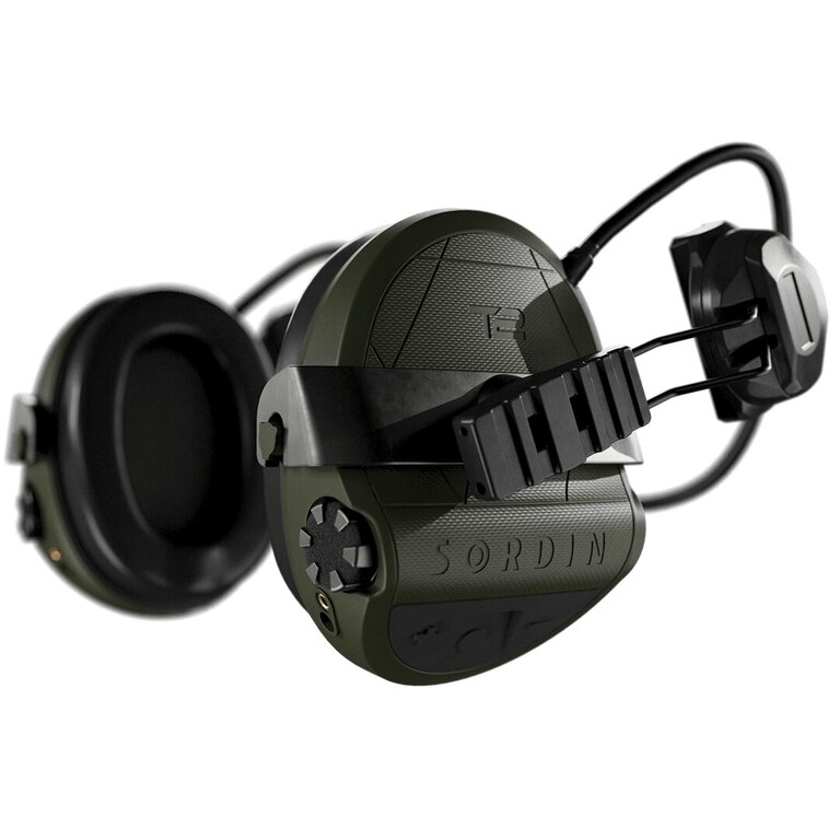 Sordin® Supreme T2 Rear ARC Rails electronic headphones