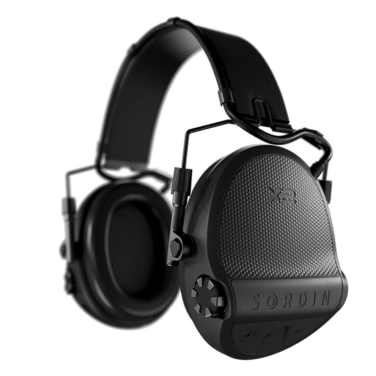 Sordin® Supreme X2 Headband electronic headphones / gel ear cushions