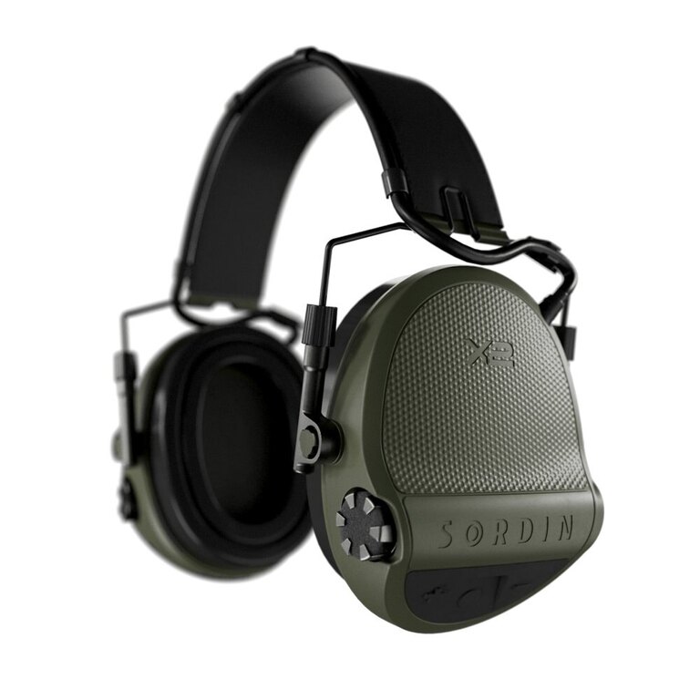Sordin® Supreme X2 Headband electronic headphones / gel ear cushions