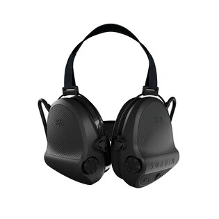 Sordin® Supreme X2 Neckband electronic earmuffs / gel ear cushions