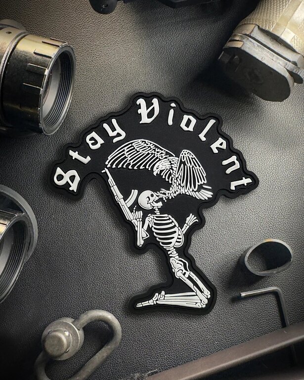 Stay Violent PVC Patch Brothers in Arms®