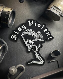 Stay Violent PVC Patch Brothers in Arms®