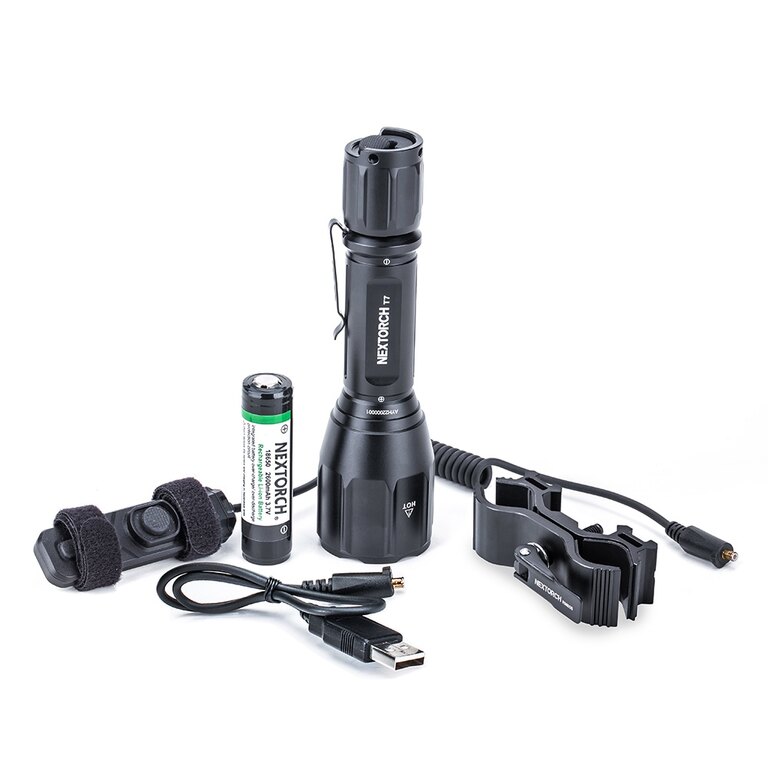 T7 Hunting Set Flashlight / 900 lm NexTorch®
