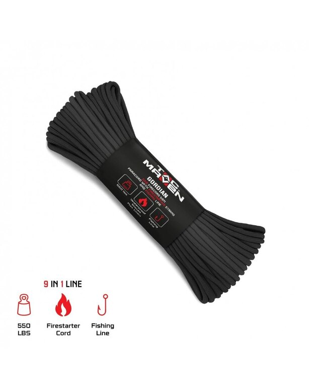 Tac Maven® Firecord 550 Paracord Gordian