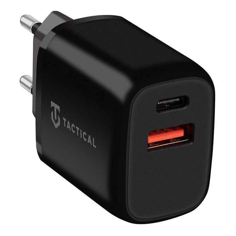Tactical® Base Plug Dual Travel charger, 20 W