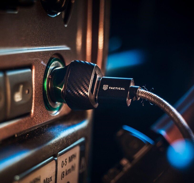 Tactical® Field Plug Dual Car charger, 24 W