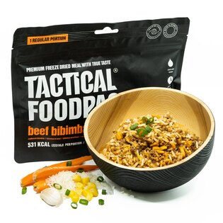 Tactical Foodpack® Beef bibimbap dehydrated meal