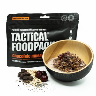 Tactical Foodpack® Chocolate muesli with cherries dehydrated meal