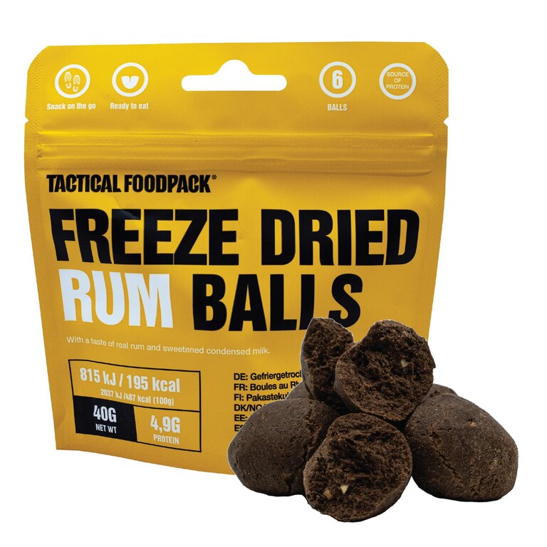 Tactical Foodpack® Freeze-dried Rum Balls