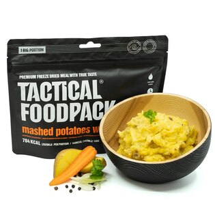 Tactical Foodpack® Mashed potatoes with chicken dehydrated meal