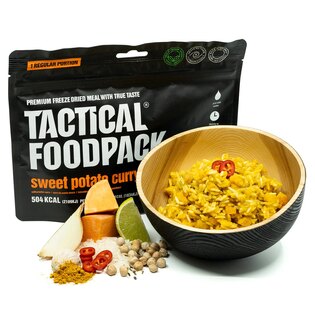 Tactical Foodpack® Sweet potato curry dehydrated meal