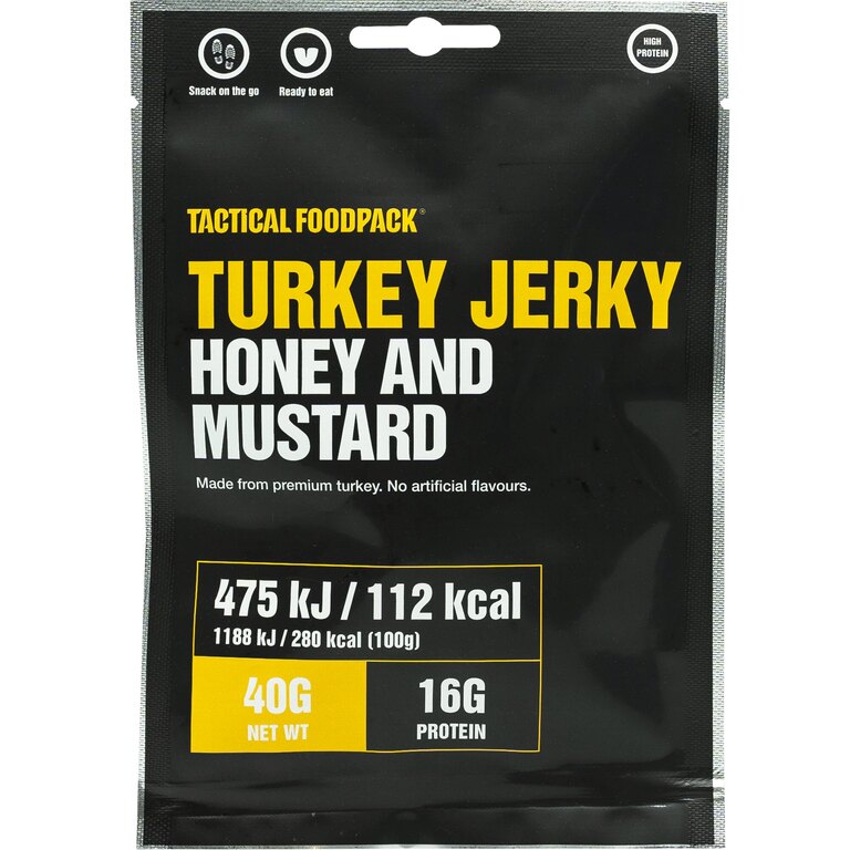Tactical Foodpack® Turkey Jerky Honey & Mustard
