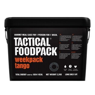 Tactical Foodpack® Weekpack Tango emergency food pack