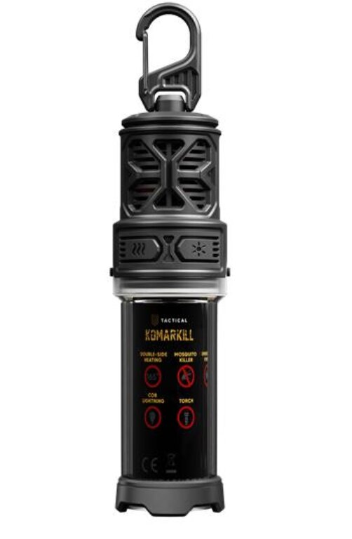 Tactical® KomarKill Mosquito Repellent with LED Lantern and Power Bank