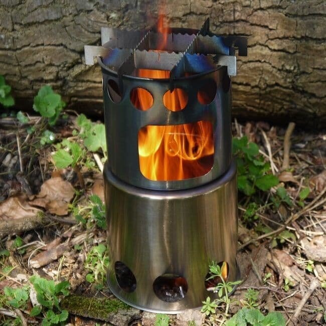 TBS Outdoor® Salamander Stove wood burning stove