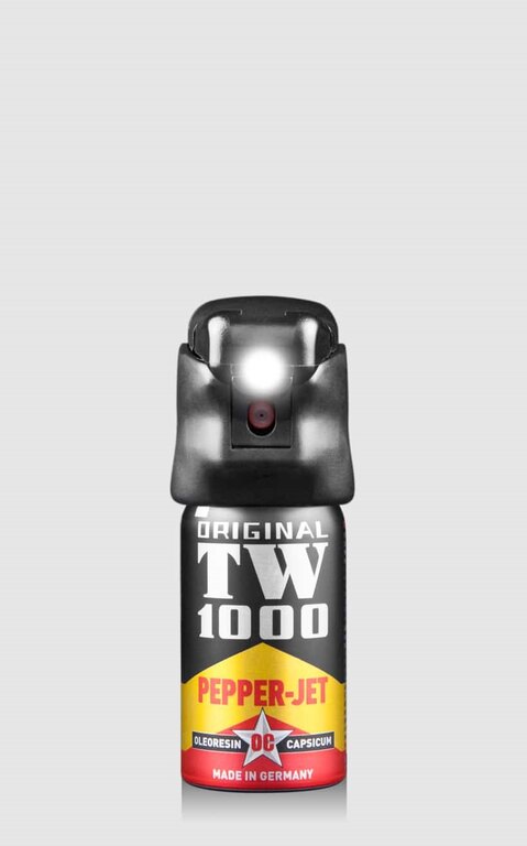TW1000® Pepper - Jet defense spray with light / 40 ml