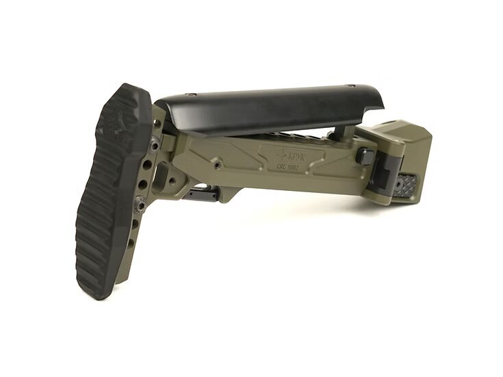 Universal Telescopic Folding Stock CRC 9037R-MIL for AK/AKSU Kpyk® (Kruk)