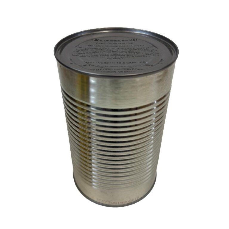 US ARMY® Freeze-Dried Orange Drink Mix (Can)