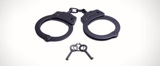 UZI® handcuffs with chain